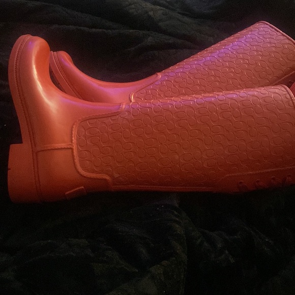 Coach rain boots - Picture 6 of 8